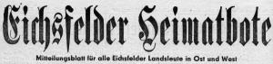 Eichsfelder Heimatbote, 18.02.1961