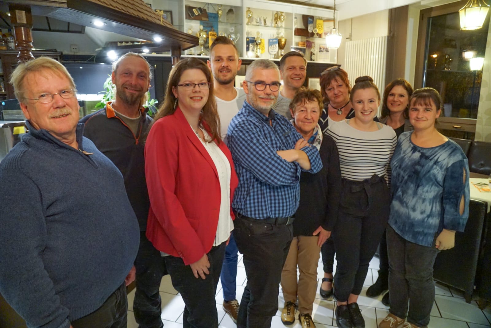 Der Vorstand des HCV - Oktober 2019; von links nach rechts: Peter Frey, Rainer Dahlke, Monika Ausmeier, Peter Degenhardt, Volker Lamprecht, Ronny Vogler, Sigrid Gunkel, Birgit Dugan, Pia Weber, Liane Lisker, Katharina Hesse